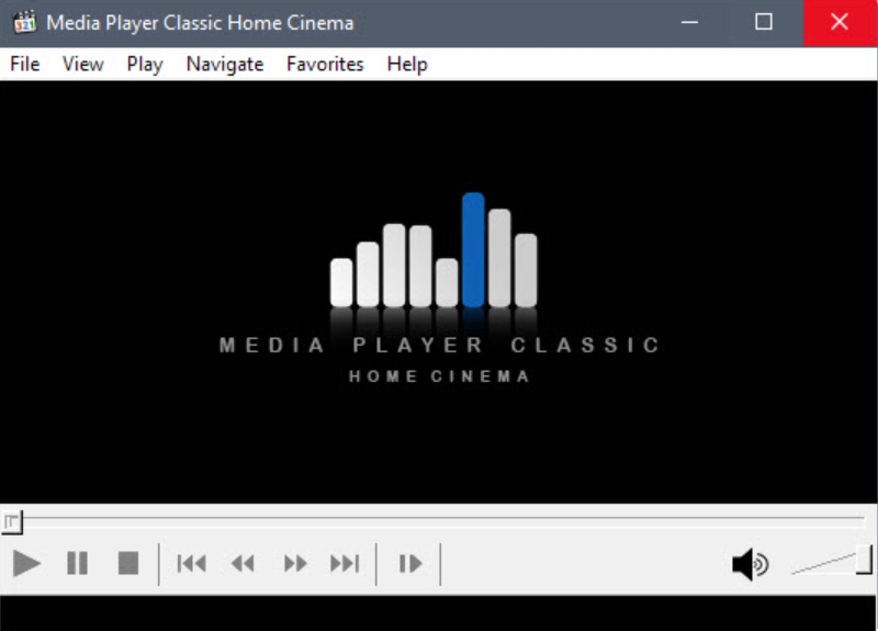 Giao diện Media Player Classic